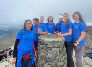 Snowdon Team 1 summit